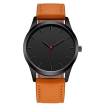 Load image into Gallery viewer, JEANE CARTER Quartz Men&#39;s Leather Watch
