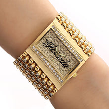Load image into Gallery viewer, GLE&amp;VDO Analog Casual Women Gold Watch