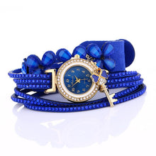 Load image into Gallery viewer, BOWAKE Diamond Leather Bracelets Watch