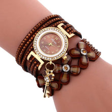 Load image into Gallery viewer, BOWAKE Diamond Leather Bracelets Watch
