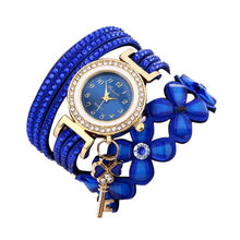 Load image into Gallery viewer, BOWAKE Diamond Leather Bracelets Watch