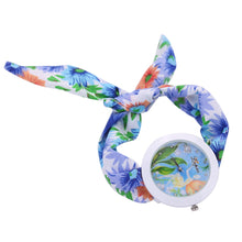 Load image into Gallery viewer, AİMECOR Flower Scarf Bracelet Watches