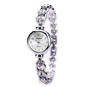 LVPAI Crystal Stainless Steel women watches