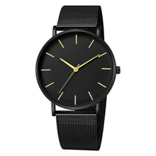 Load image into Gallery viewer, SANWONY Stainless Steel Men&#39;s Quartz Watch