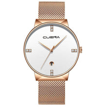 Load image into Gallery viewer, CUENA Crystal Ultra Thin Watch
