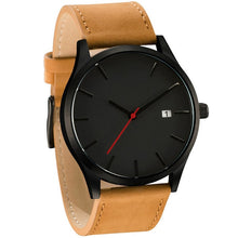 Load image into Gallery viewer, SOXY Sport Wristwatch Leather Strap Mens